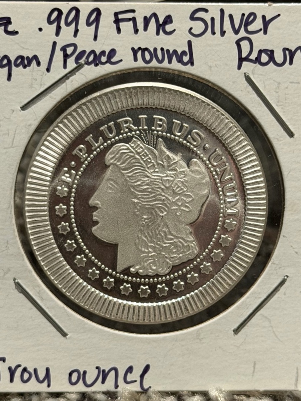 Morgan silver Round .999 Fine Silver Coin - Silver